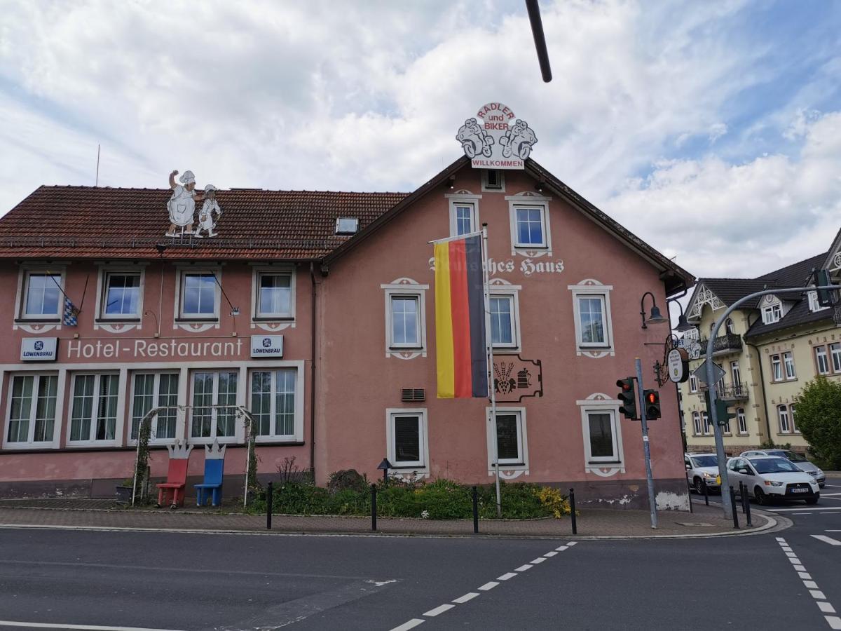 Hotel Deutsches Haus Bad Brückenau Kültér fotó